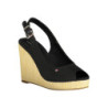 TOMMY HILFIGER CALZADO DE SANDALIA MUJER NEGRO
