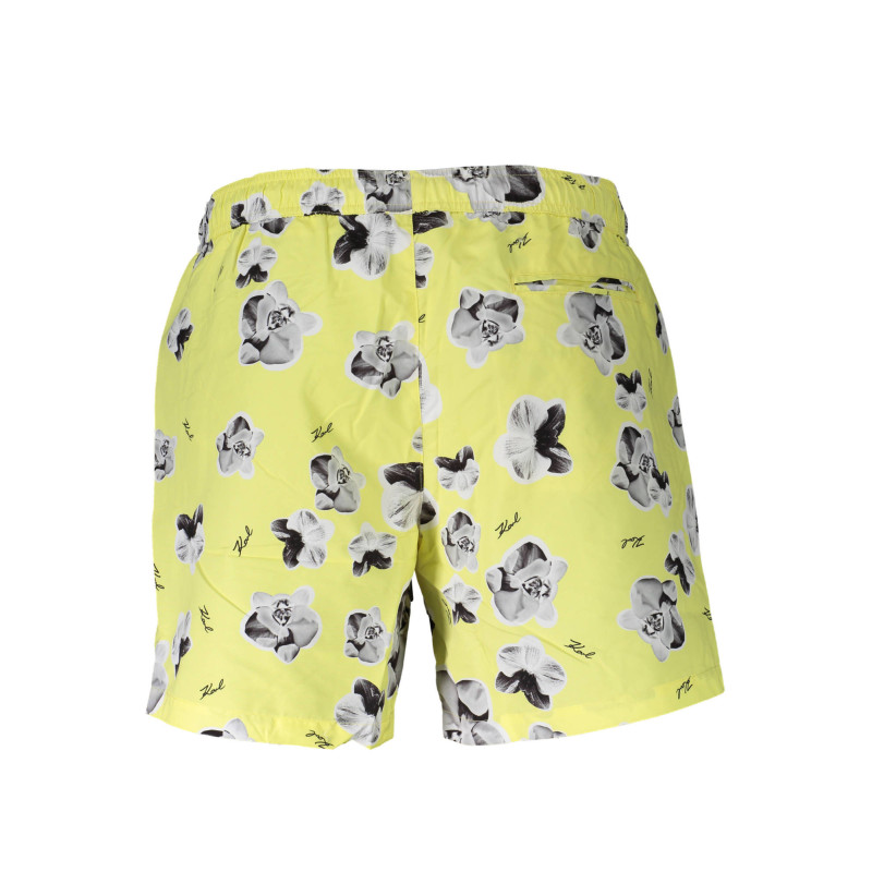 KARL LAGERFELD BEACHWEAR BAS DE MAILLOT DE BAIN HOMME JAUNE