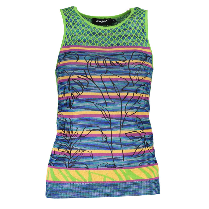 DÉBARDEUR FEMME DESIGUAL VERT