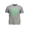 PLEIN SPORT KURZARM-T-SHIRT HERREN GRAU