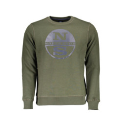 Sweat zippé pour homme North Sails Vert