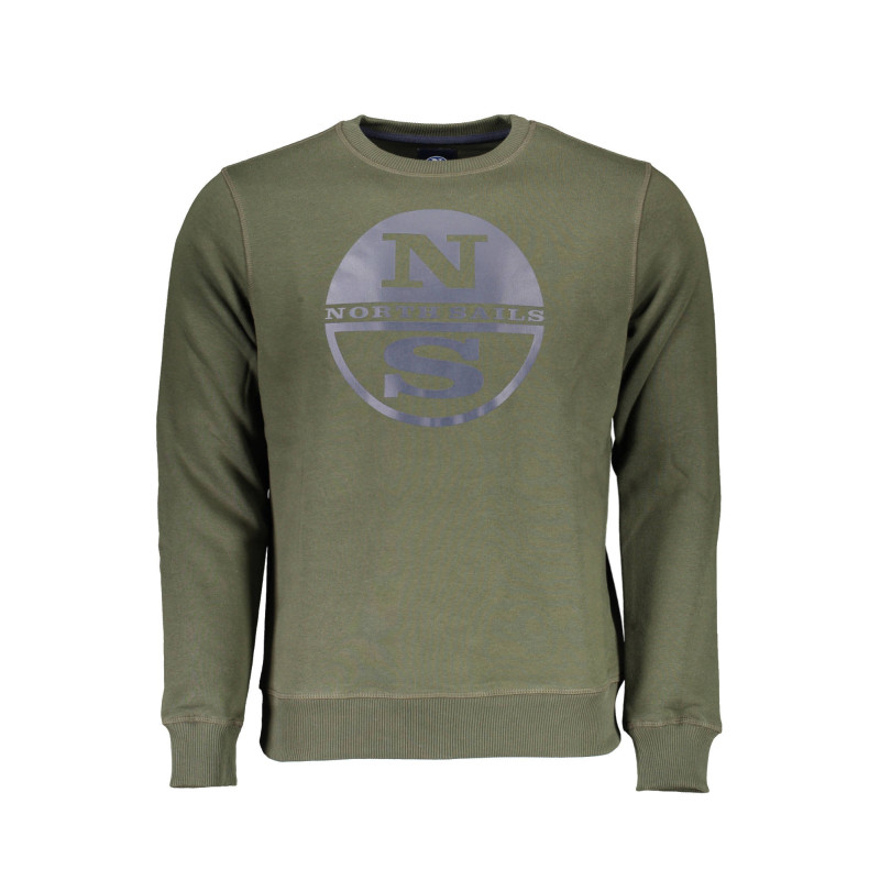 Sweat zippé pour homme North Sails Vert
