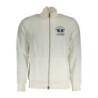 LA MARTINA MEN'S WHITE ZIP-UP SWEATSHIRT