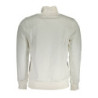 SUDADERA BLANCA CON CREMALLERA PARA HOMBRE LA MARTINA