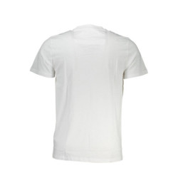 CAVALLI CLASS KURZARM-T-SHIRT HERREN WEISS