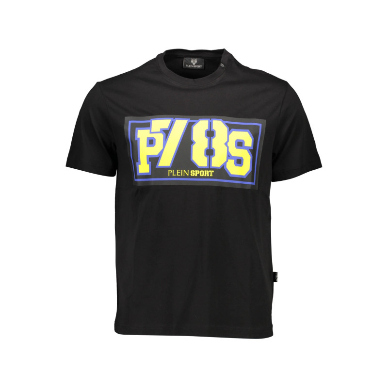 PLEIN SPORT SHORT SLEEVE T-SHIRT MEN BLACK