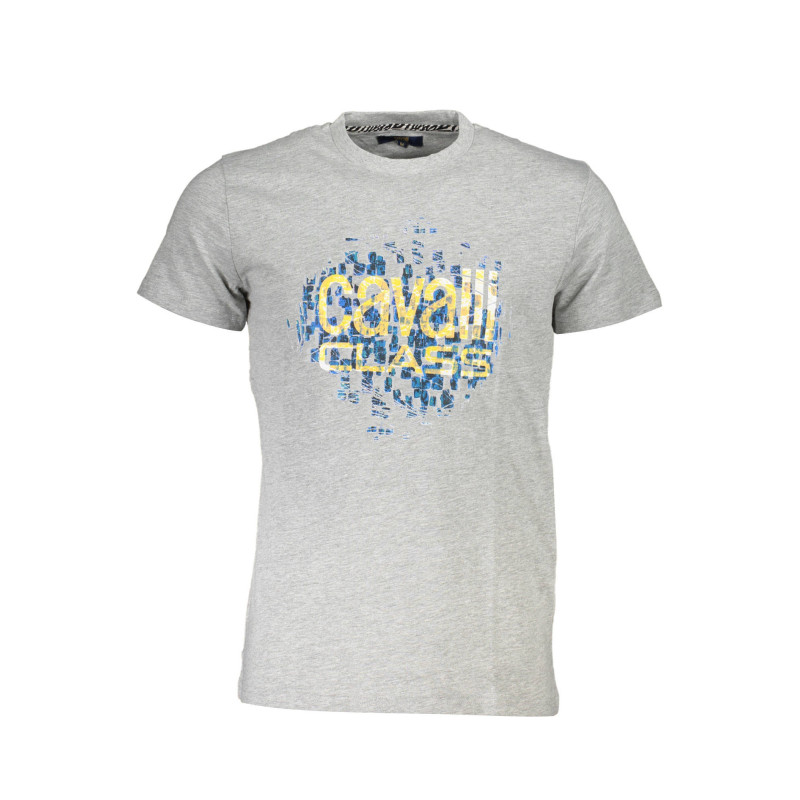 CAVALLI CLASS SHORT SLEEVE T-SHIRT MEN GREY