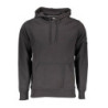 CALVIN KLEIN MEN'S BLACK ZIP-UP SWEATSHIRT