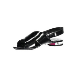 CALVIN KLEIN DAMEN SANDALE SCHUHE SCHWARZ