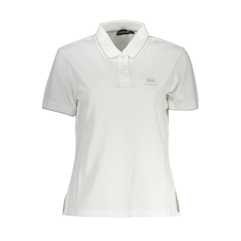 NAPAPIJRI POLO MANCHES COURTES FEMME BLANC