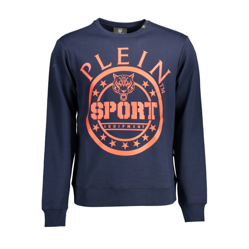 SWEAT-SHIRT PLEIN SPORT SANS ZIP HOMME BLEU