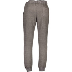 GIAN MARCO VENTURI MEN'S TROUSERS GREY