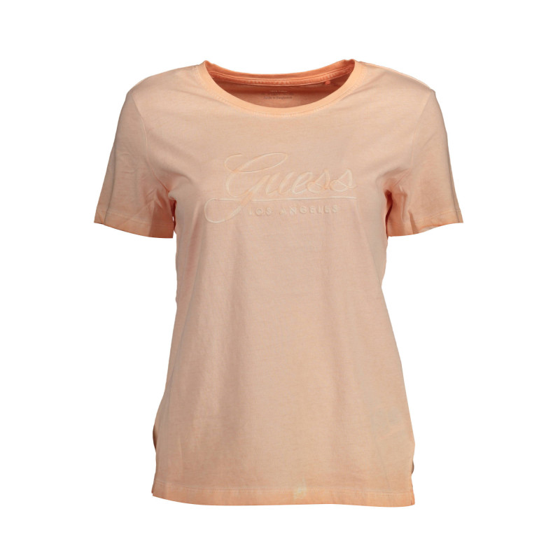 GUESS JEANS DAMEN KURZARM T-SHIRT ROSA