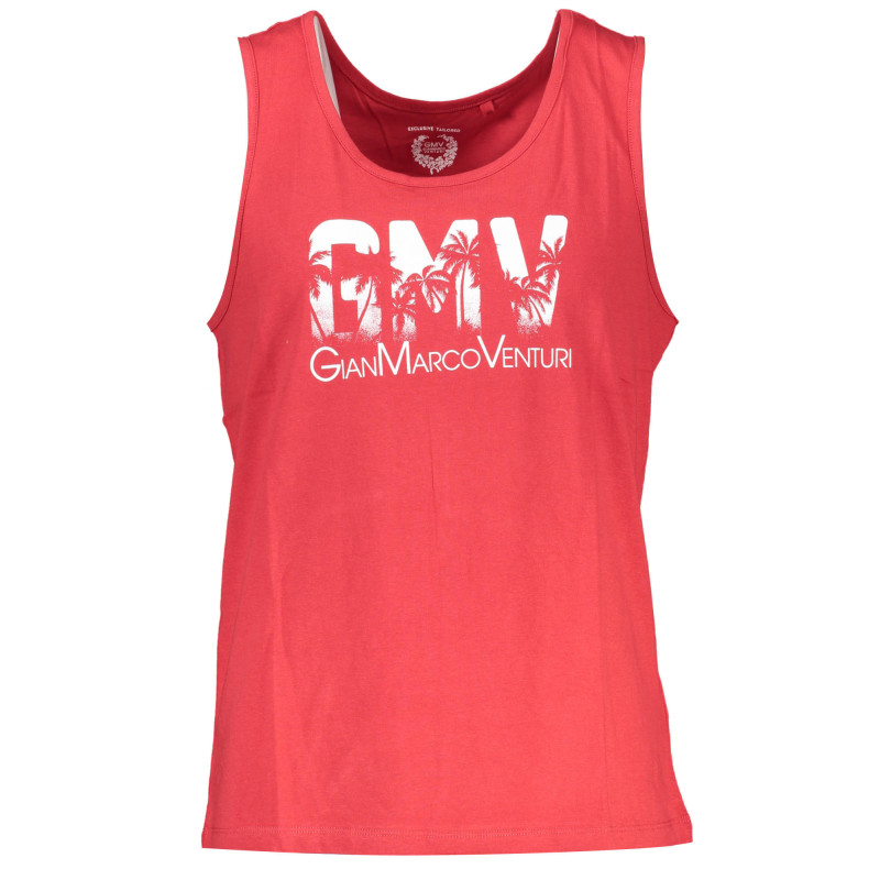 GIAN MARCO VENTURI HERREN-TANKTOP ROT