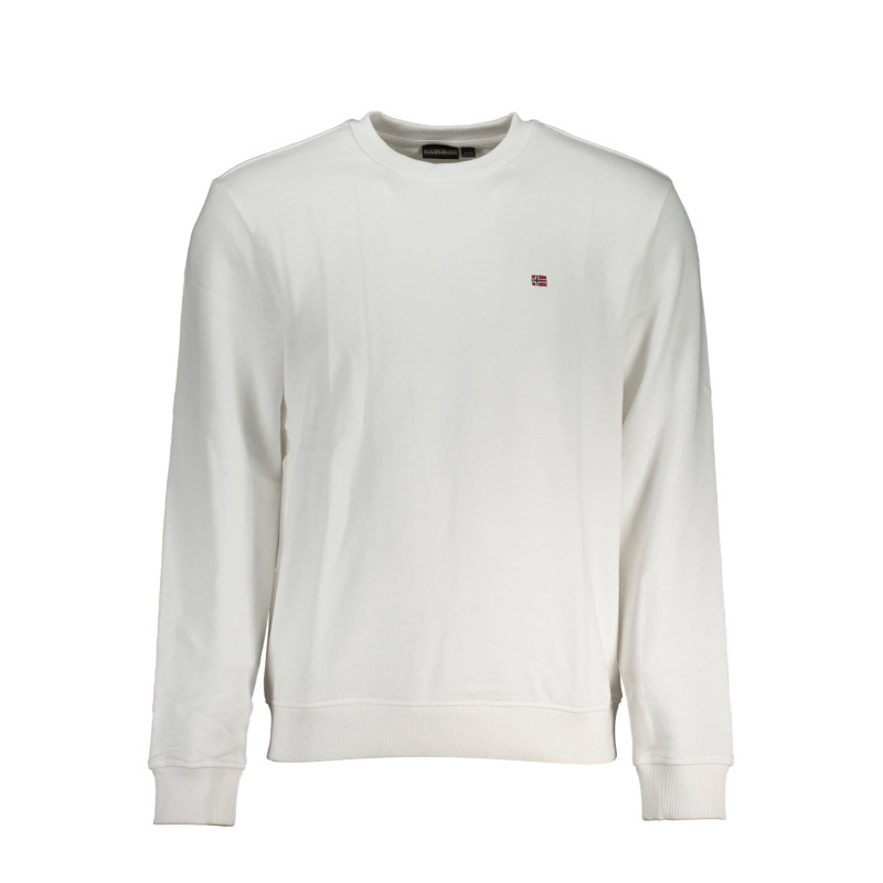 SWEAT-SHIRT NAPAPIJRI SANS ZIP HOMME BLANC