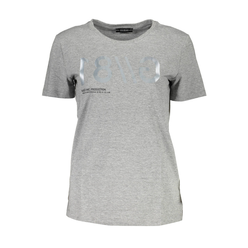 CAMISETA DE MANGA CORTA GUESS JEANS MUJER GRIS
