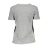 GUESS JEANS SHORT SLEEVE T-SHIRT WOMEN GREY