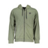 SWEAT-SHIRT ZIPPÉ POUR HOMME GIAN MARCO VENTURI VERT