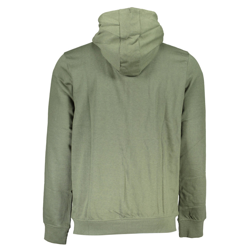 SUDADERA CON CREMALLERA PARA HOMBRE GIAN MARCO VENTURI VERDE