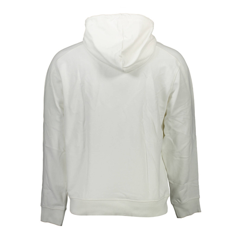 CALVIN KLEIN MEN'S ZIP-UP SWEATSHIRT WHITE