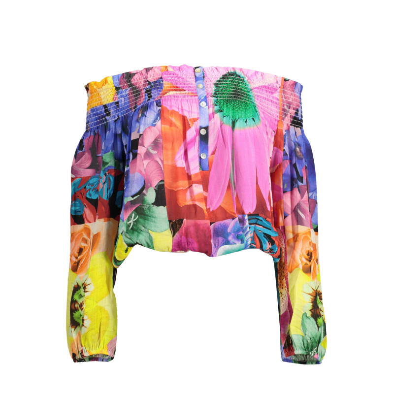 DESIGUAL LANGARM-T-SHIRT DAMEN ROSA