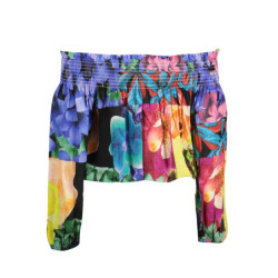 DESIGUAL LONG SLEEVE T-SHIRT WOMEN PINK