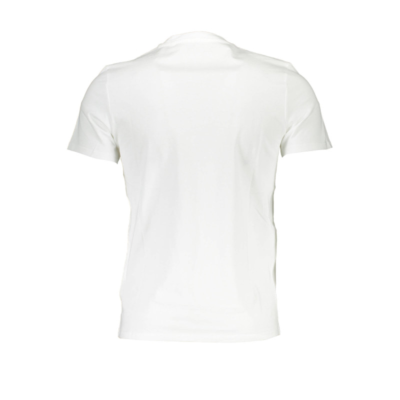 GUESS JEANS T-SHIRT MANICHE CORTE UOMO BIANCO