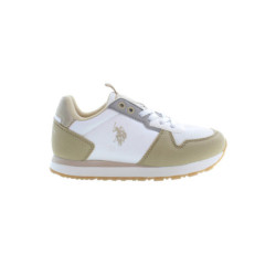 US POLO BEST PRICE GIRLS' SPORTS FOOTWEAR BEIGE