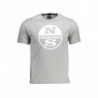 NORTH SAILS T-SHIRT MANCHES COURTES HOMME GRIS