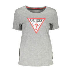 CAMISETA DE MANGA CORTA GUESS JEANS MUJER GRIS