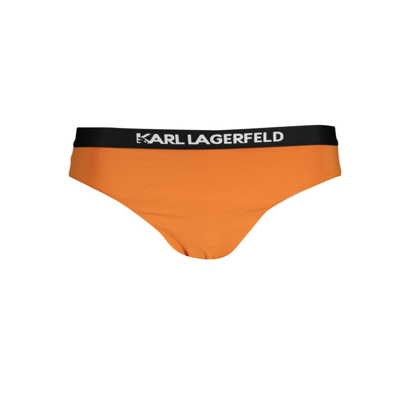 KARL LAGERFELD BEACHWEAR BAÑADOR BRAGUITA MUJER NARANJA