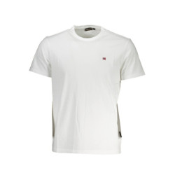 T-SHIRT À MANCHES COURTES NAPAPIJRI HOMME BLANC