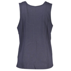 GIAN MARCO VENTURI MEN'S BLUE TANK TOP