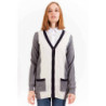 GANT CARDIGAN DAMEN GRAU