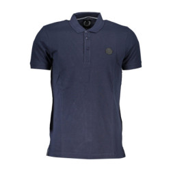 POLO DE MANGA CORTA PARA HOMBRE AZUL GIAN MARCO VENTURI