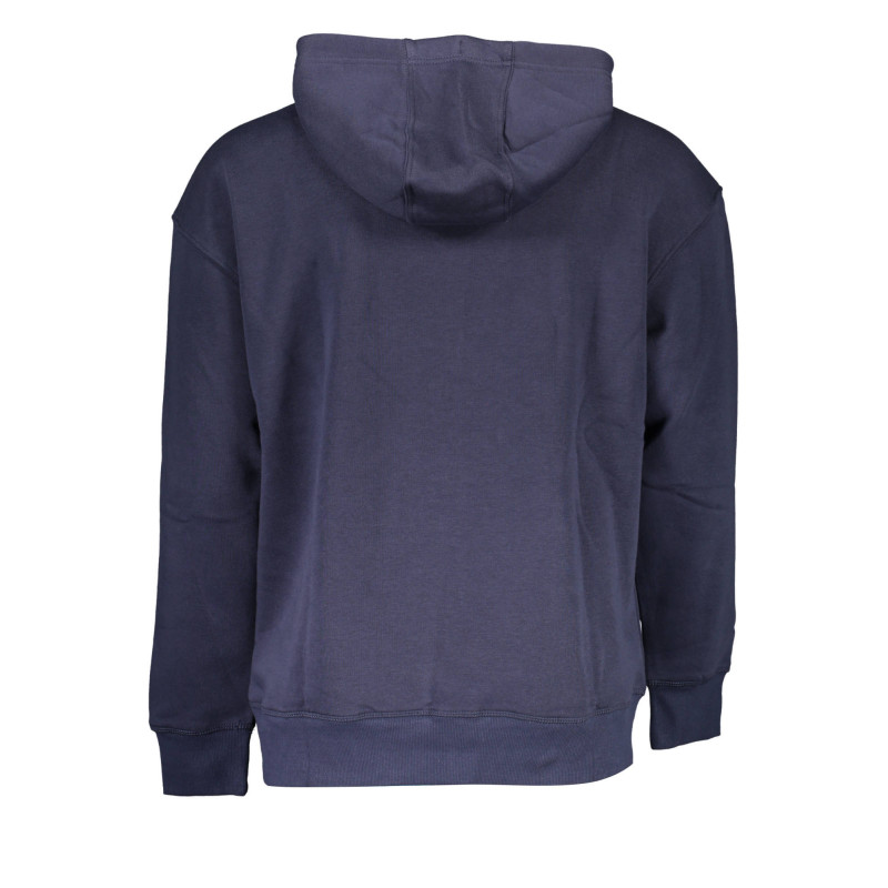 SUDADERA TOMMY HILFIGER CON CREMALLERA PARA HOMBRE AZUL