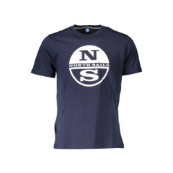 T-SHIRT MANCHES COURTES NORTH SAILS HOMME BLEU