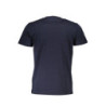 T-SHIRT À MANCHES COURTES CAVALLI CLASS HOMME BLEU