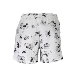 KARL LAGERFELD BEACHWEAR BADEANZUGHOSE HERREN WEISS