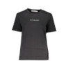 CALVIN KLEIN SHORT SLEEVE T-SHIRT WOMEN BLACK