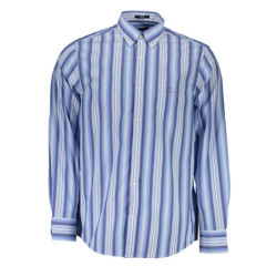 GANT LONG SLEEVE SHIRT MEN BLUE