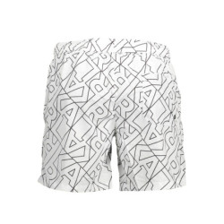 KARL LAGERFELD BEACHWEAR BADEANZUGHOSE HERREN WEISS