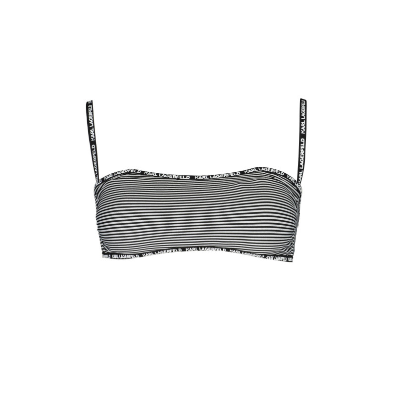 Haut de maillot de bain Karl Lagerfeld Beachwear pour femme Noir
