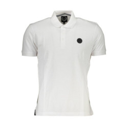 GIAN MARCO VENTURI MEN'S SHORT SLEEVE POLO WHITE