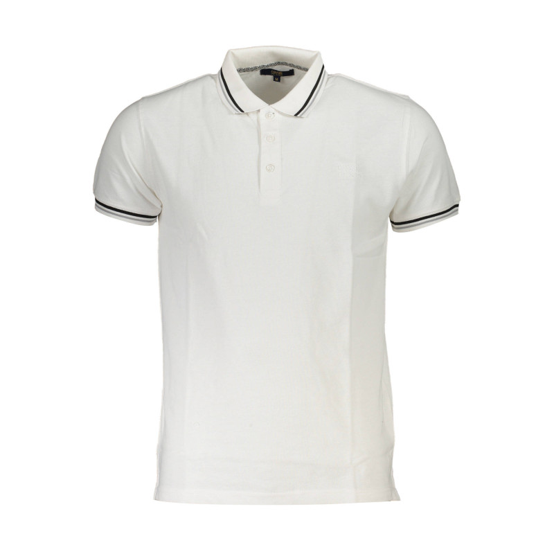 POLO CAVALLI CLASS MANGA CORTA HOMBRE BLANCO