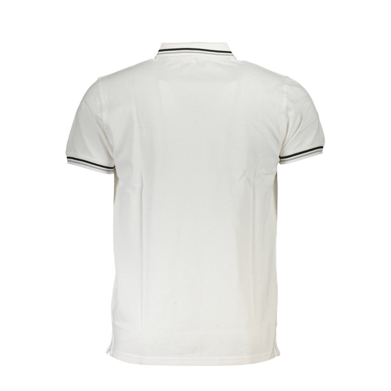 POLO CAVALLI CLASS MANGA CORTA HOMBRE BLANCO