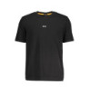 BOSS T-SHIRT MANICHE CORTE UOMO NERO