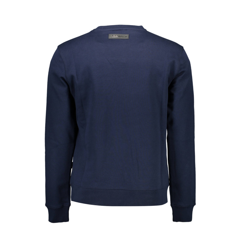 PLEIN SPORT SWEATSHIRT WITHOUT ZIP MEN BLUE