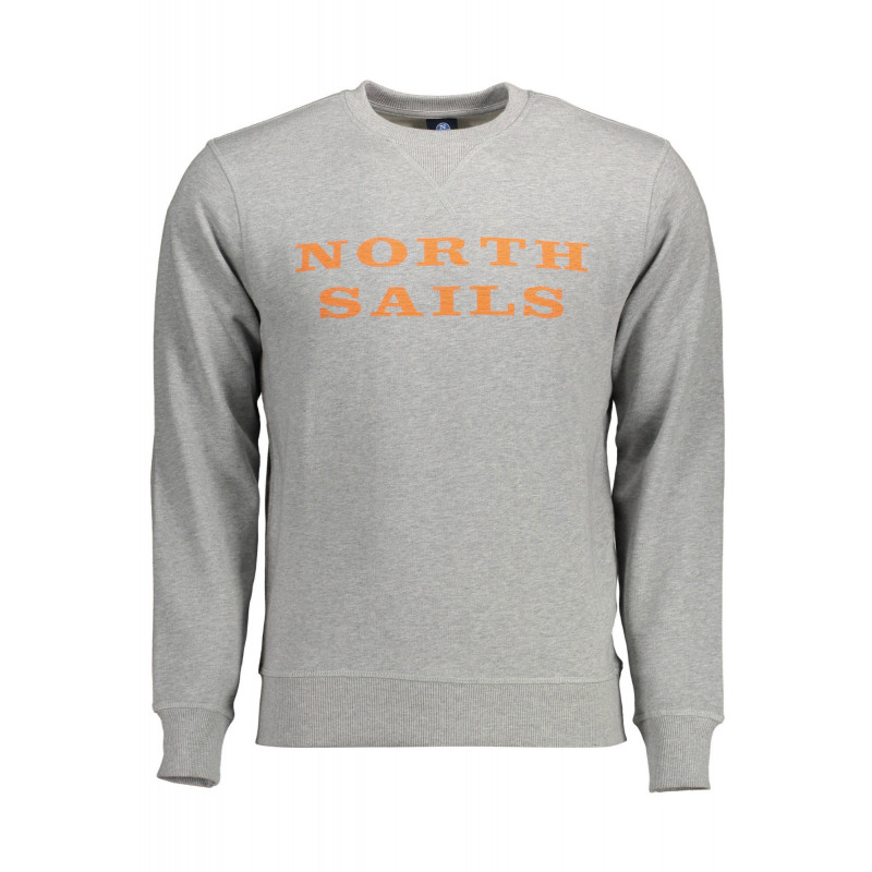 SUDADERA NORTH SAILS SIN CREMALLERA HOMBRE GRIS