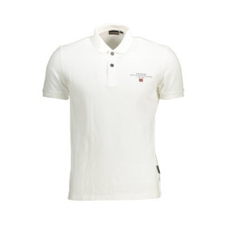 NAPAPIJRI POLO MANCHES COURTES HOMME BLANC